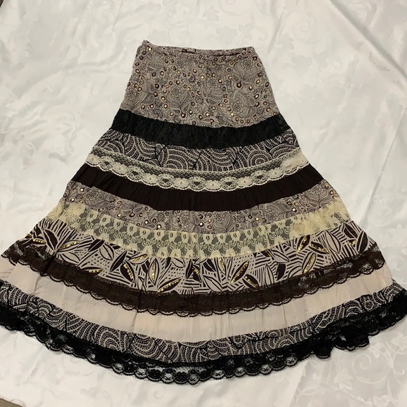 Majick layered long skirt - Picture 2 of 13